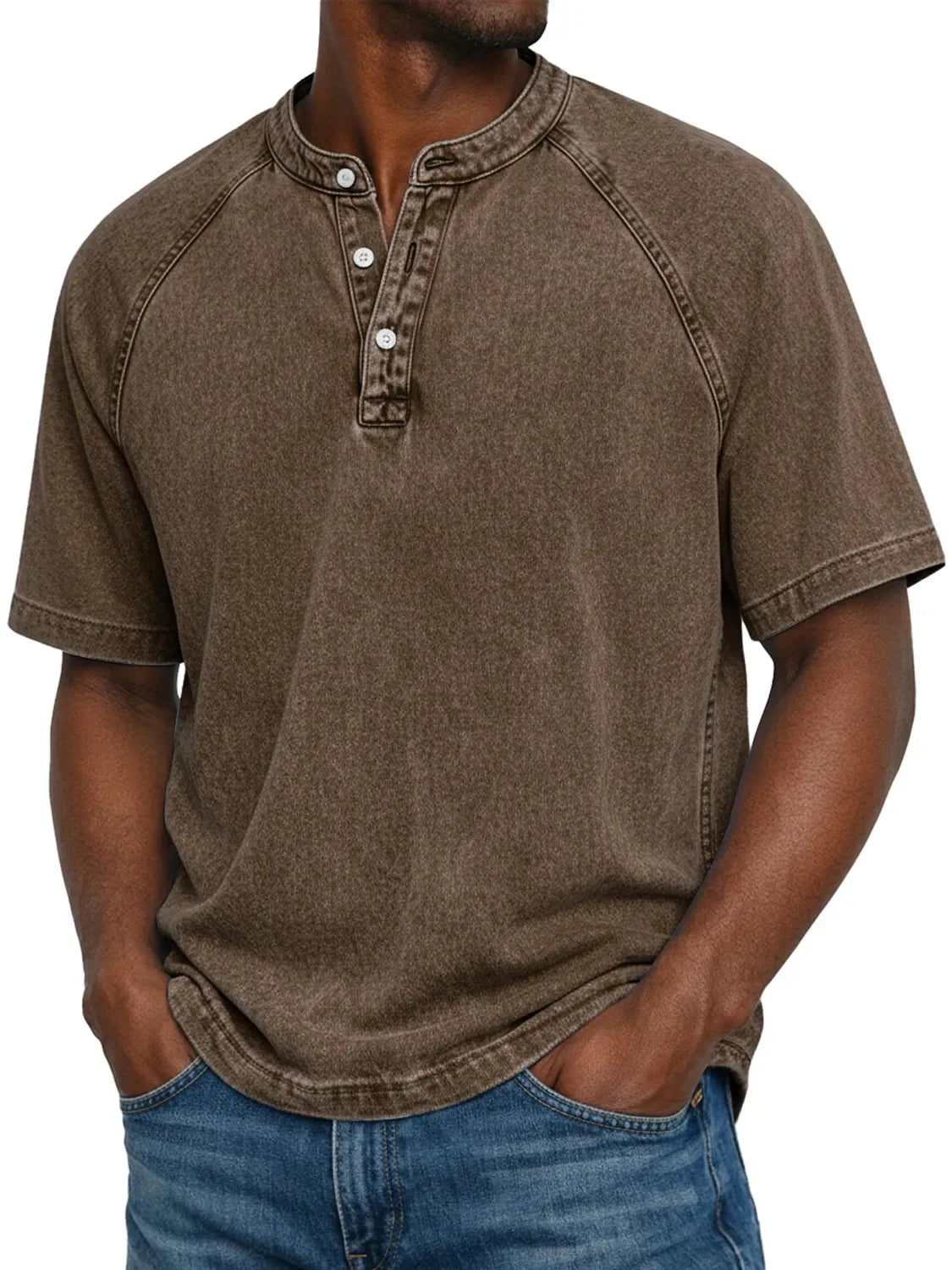 La Baule | Chemise vintage boutonnée pour homme
