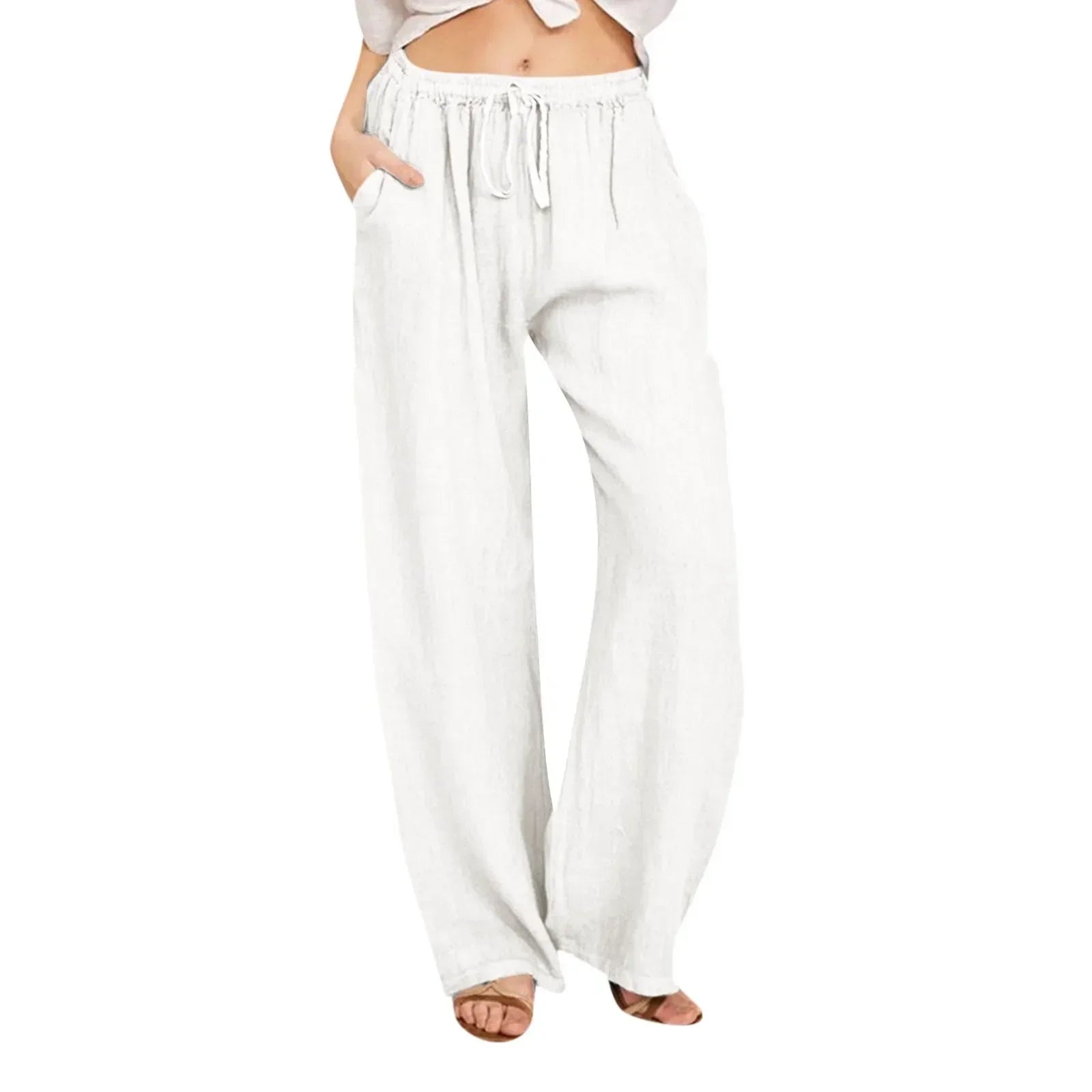 La Baule | Pantalon confort à jambe large