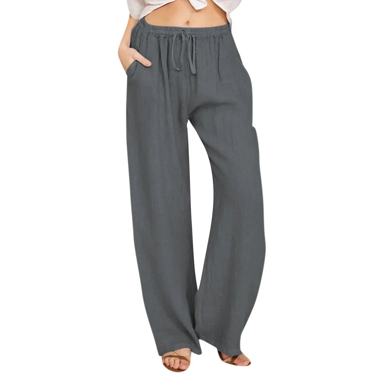 La Baule | Pantalon confort à jambe large
