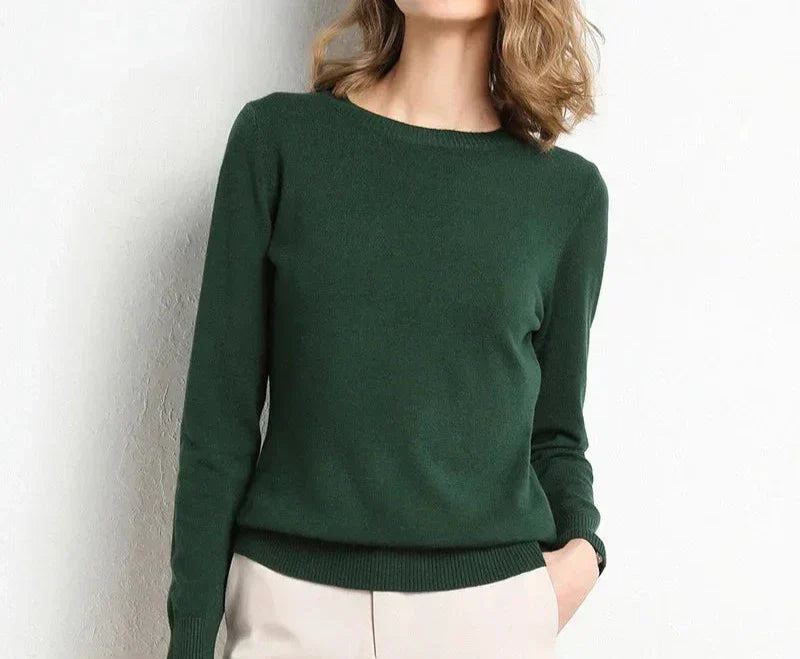 La Baule | Pull confort en laine essentiel