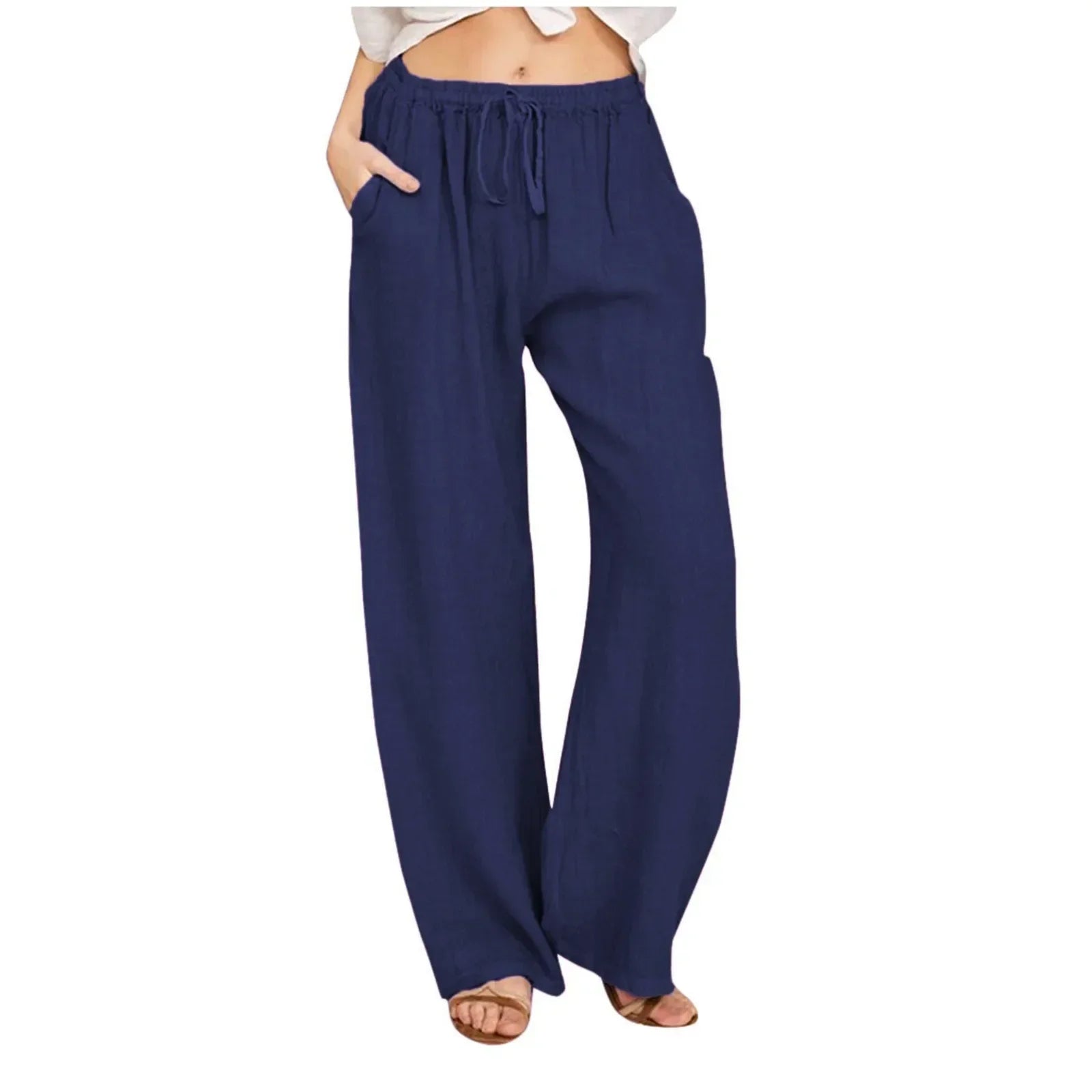La Baule | Pantalon confort à jambe large