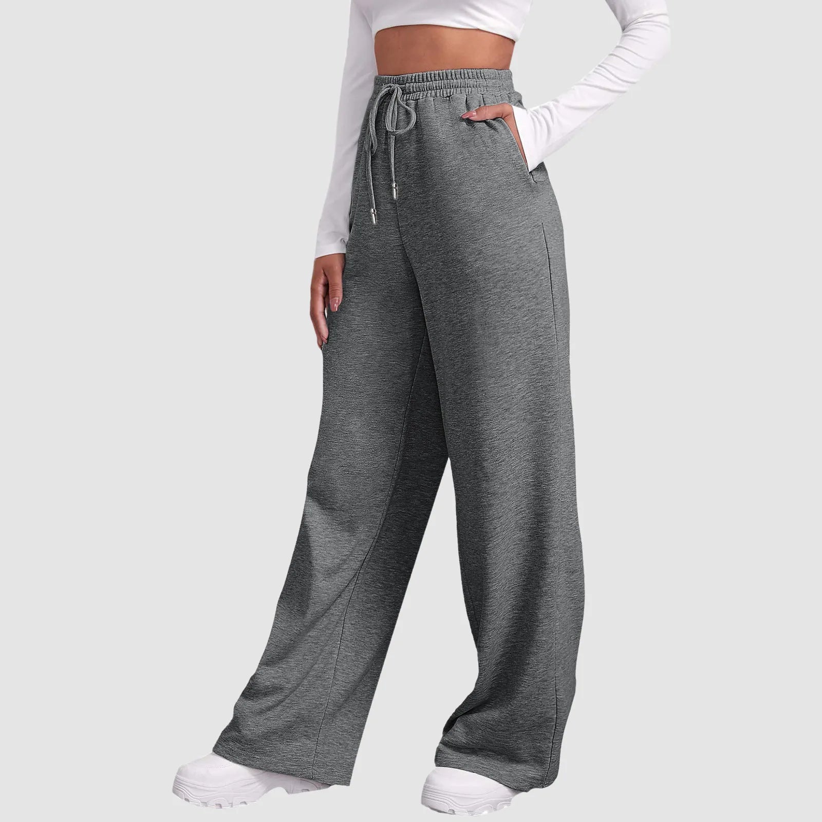 La Baule | Joggers à jambe large et coupe décontractée