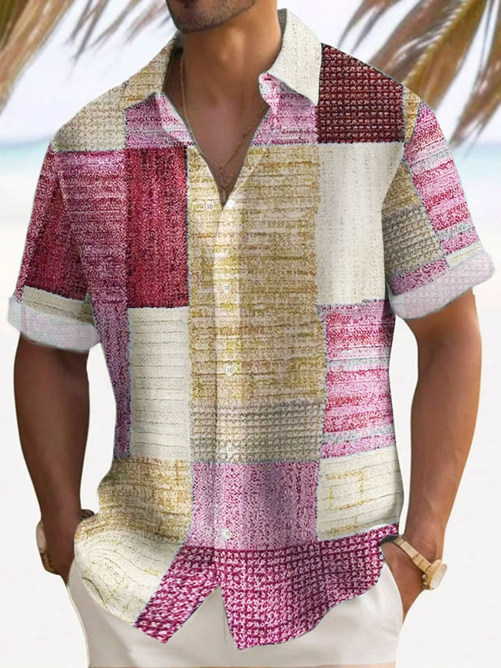 La Baule | Chemise élégante à manches courtes