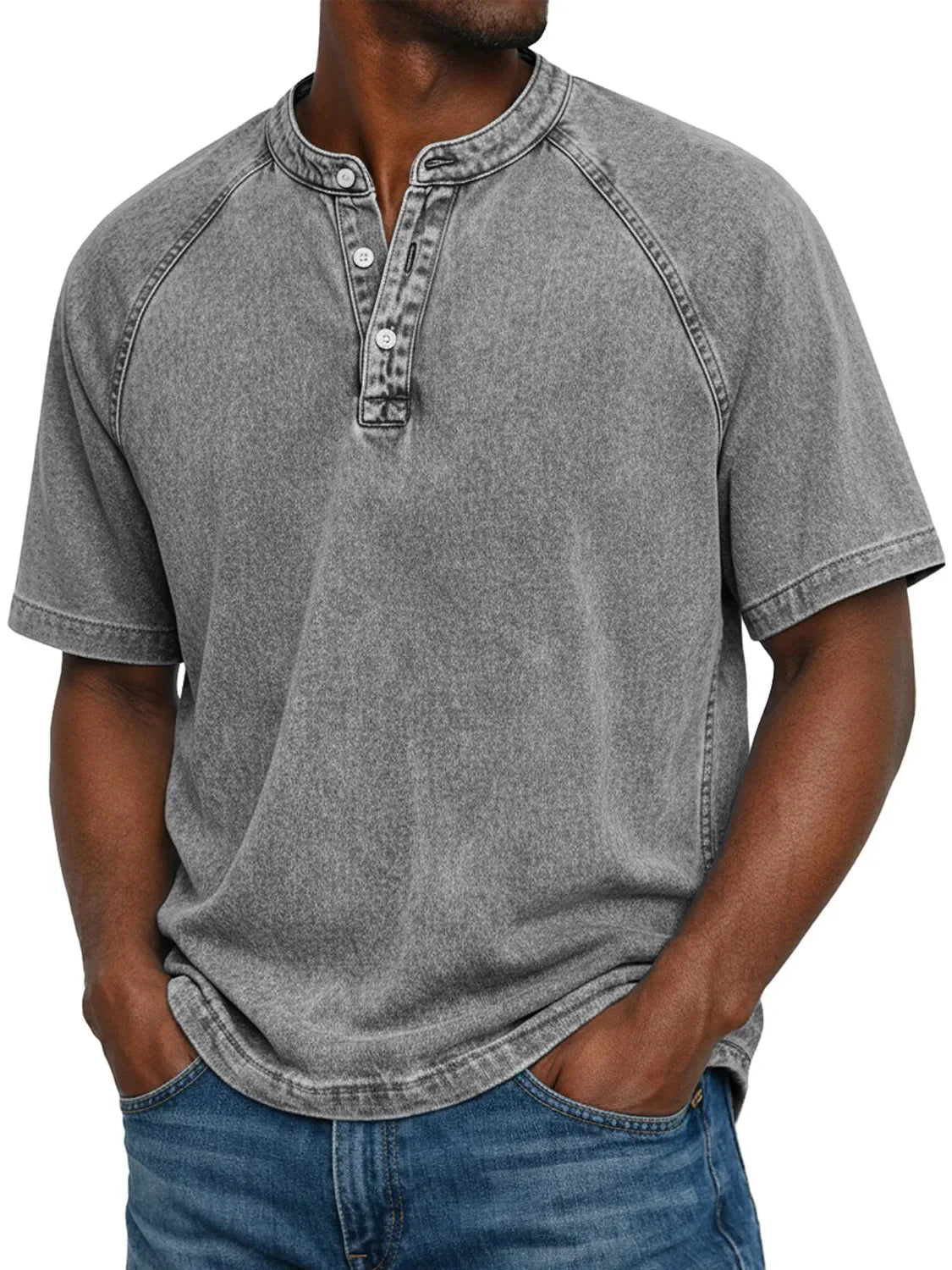 La Baule | Chemise vintage boutonnée pour homme