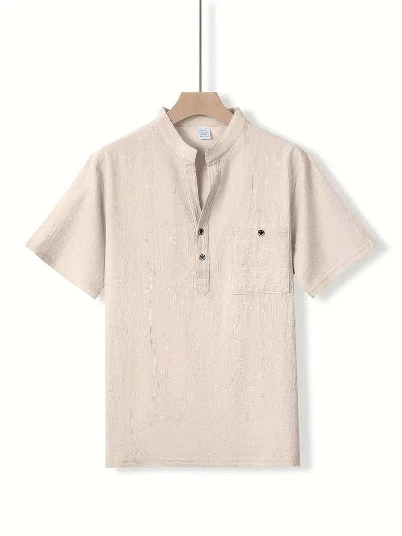La Baule | Chemise élégante à manches courtes