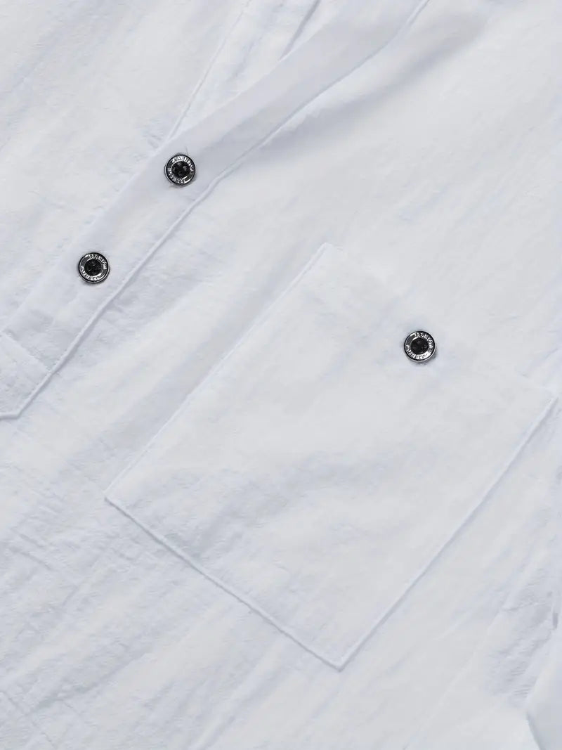La Baule | Chemise élégante à manches courtes