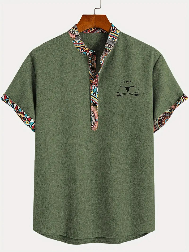 La Baule | Chemise élégante à manches courtes