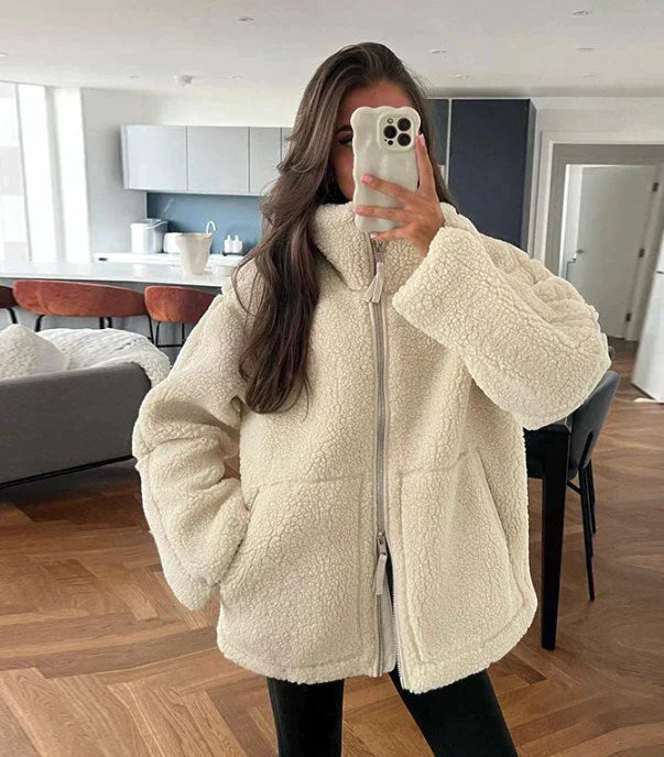 La Baule | Veste Teddyfleece