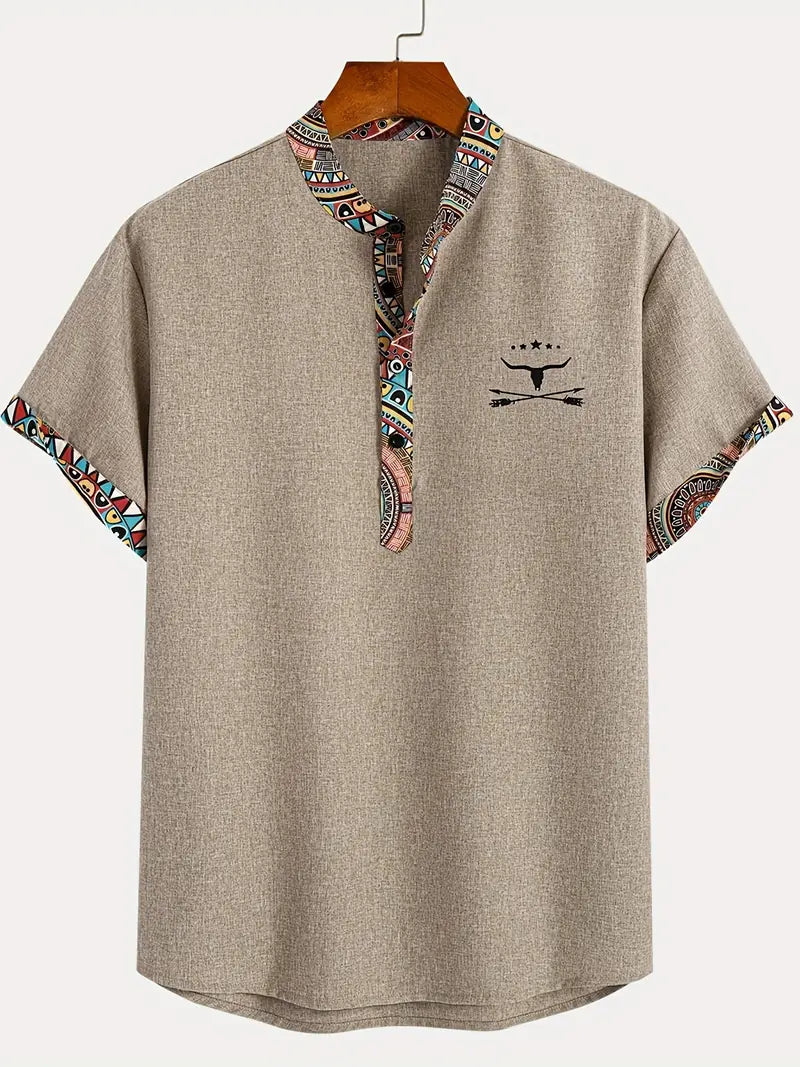 La Baule | Chemise élégante à manches courtes