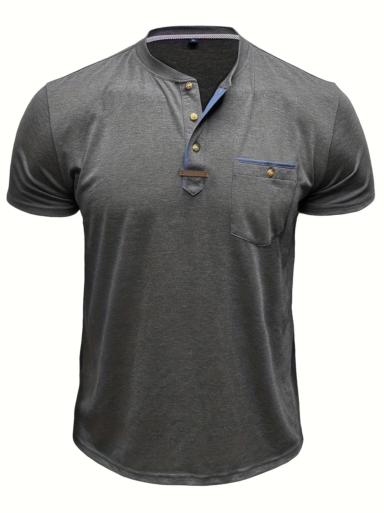 La Baule | T-shirt col rond élégant avec poche