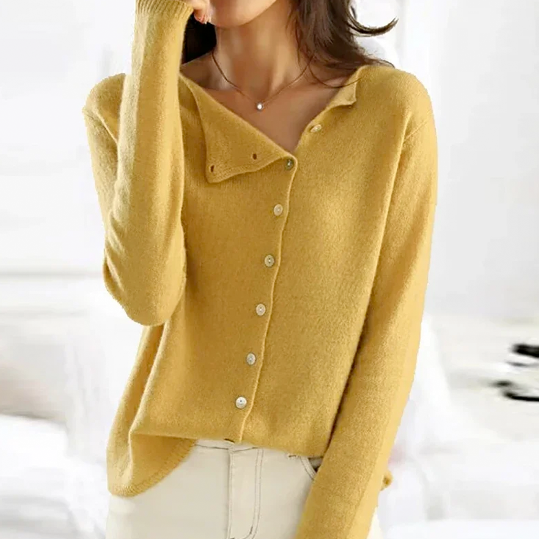 La Baule | Cardigan classique en maille boutonnée