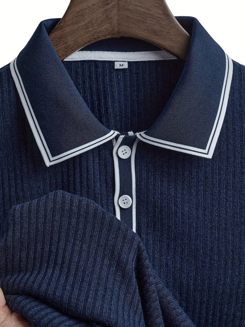 La Baule | Polo élégant à manches courtes