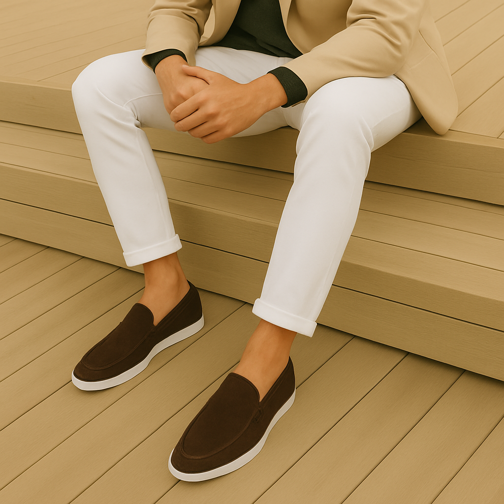 La Baule | Mocassins élégants en suède
