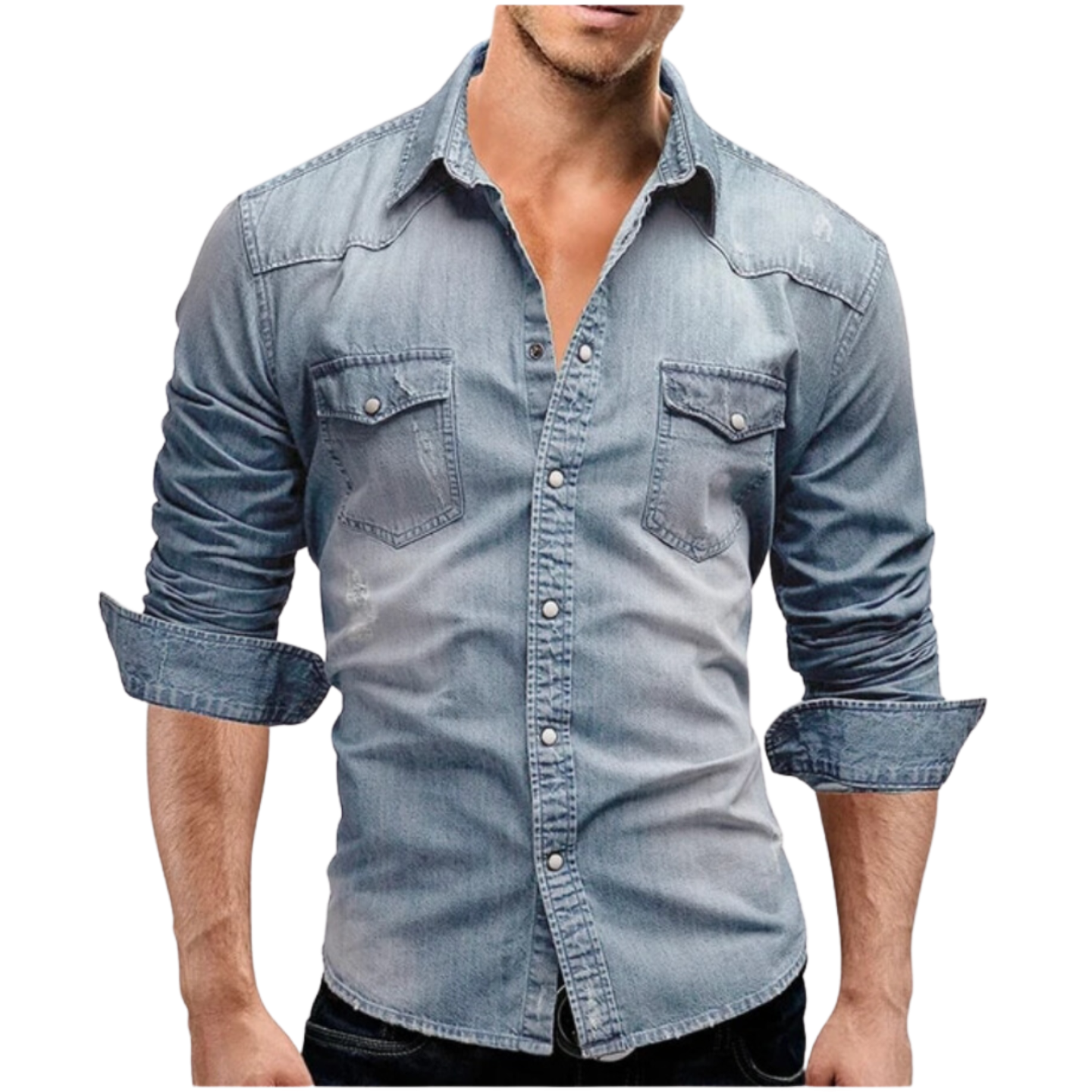 La Baule | Chemise en denim au style moderne