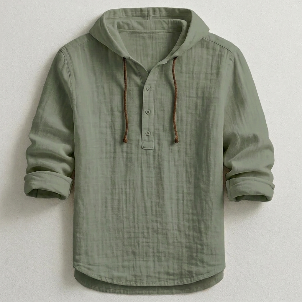 La Baule | Chemise de luxe avec capuche