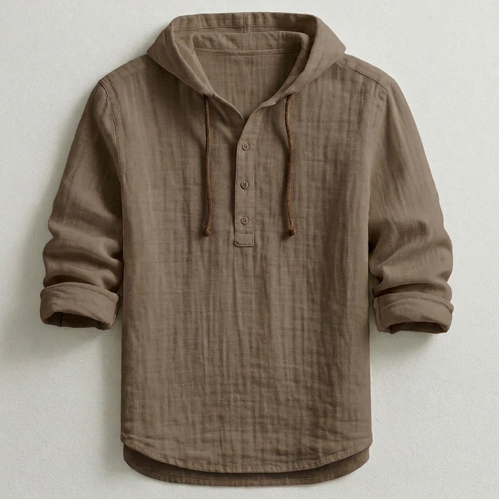 La Baule | Chemise de luxe avec capuche