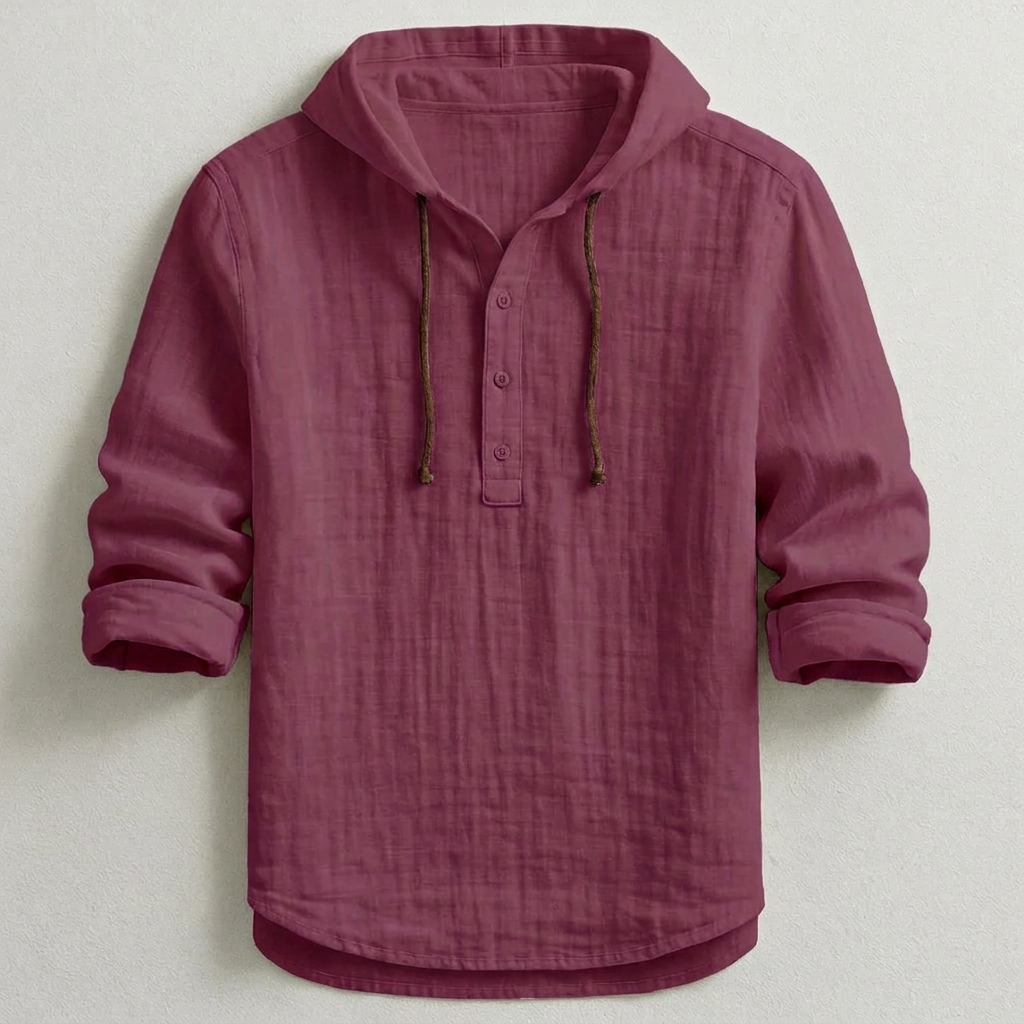 La Baule | Chemise de luxe avec capuche