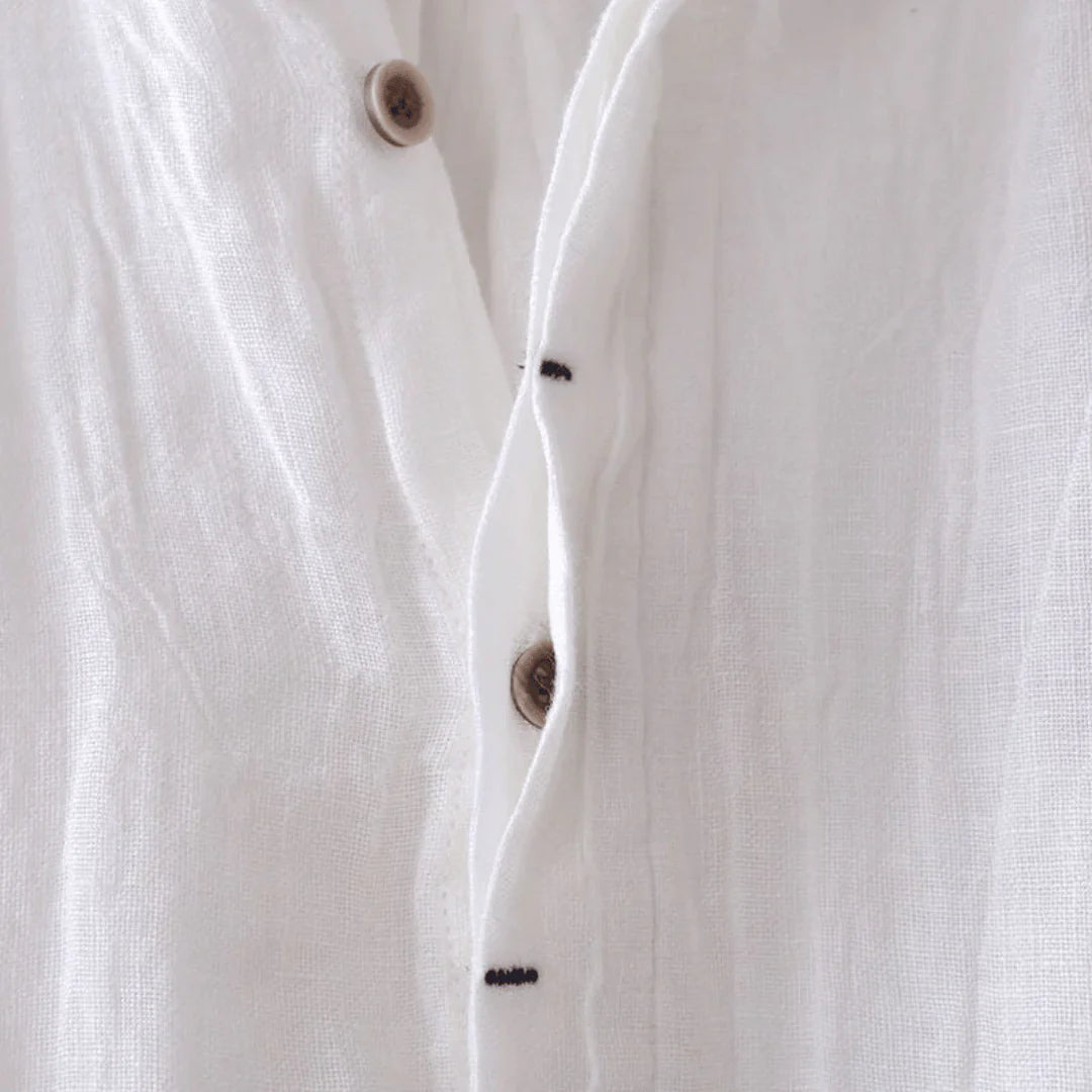 La Baule | Chemise élégante à manches courtes avec boutons