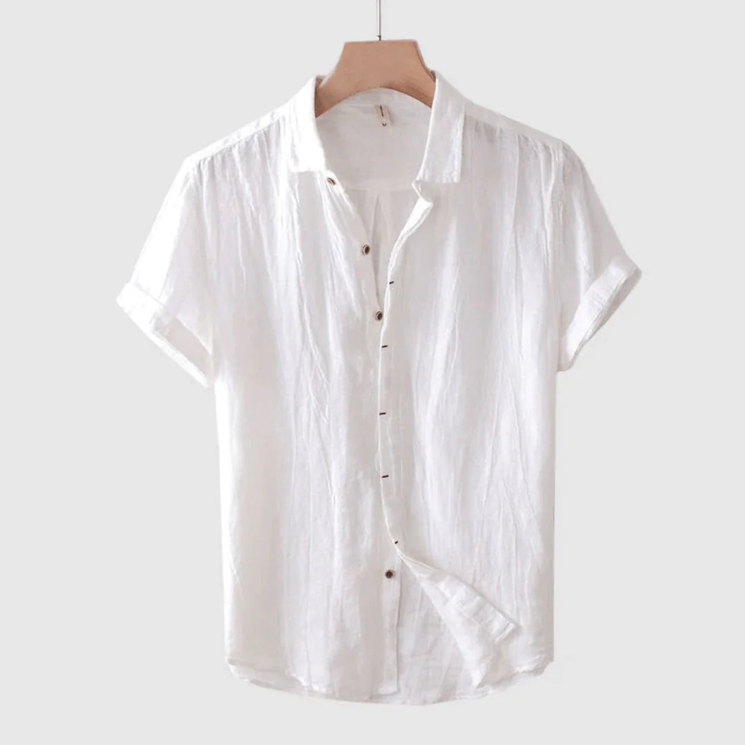 La Baule | Chemise élégante à manches courtes avec boutons