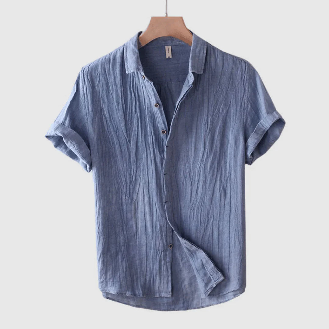 La Baule | Chemise élégante à manches courtes avec boutons