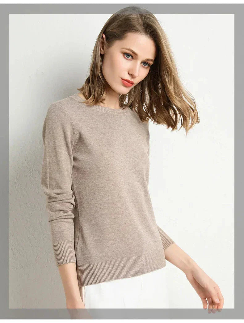La Baule | Pull confort en laine essentiel