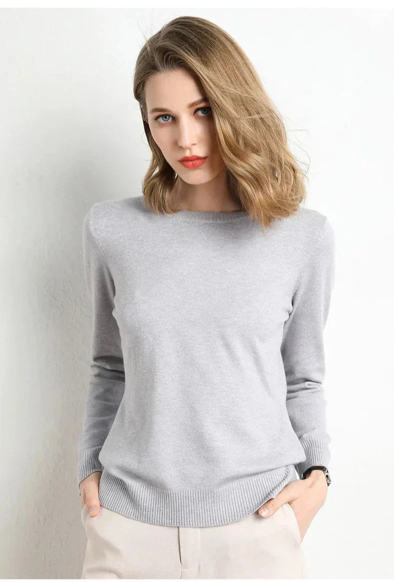 La Baule | Pull confort en laine essentiel