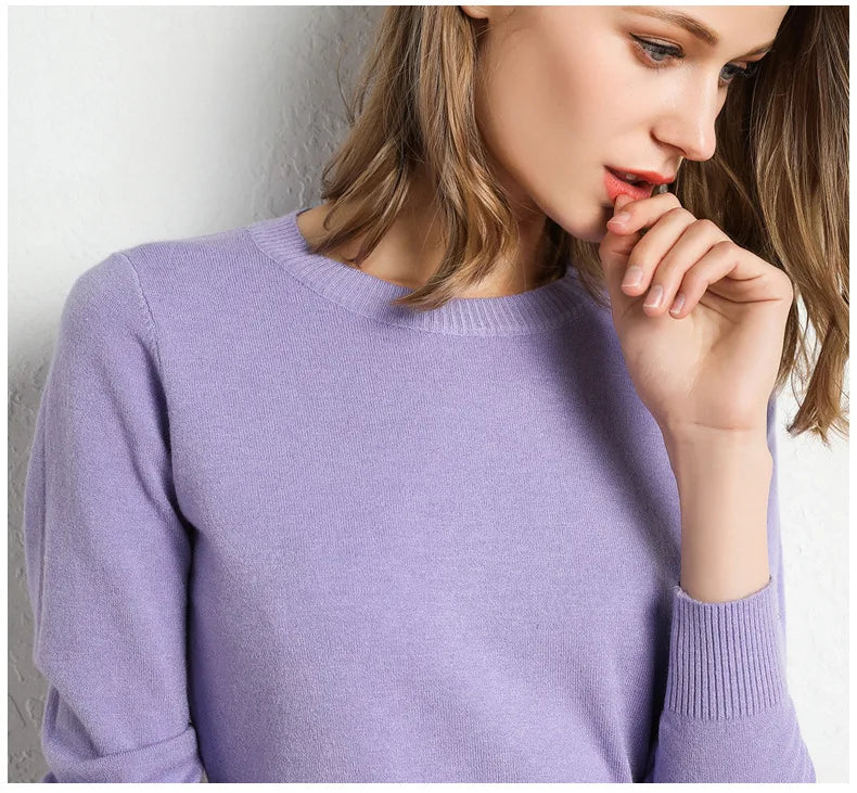 La Baule | Pull confort en laine essentiel