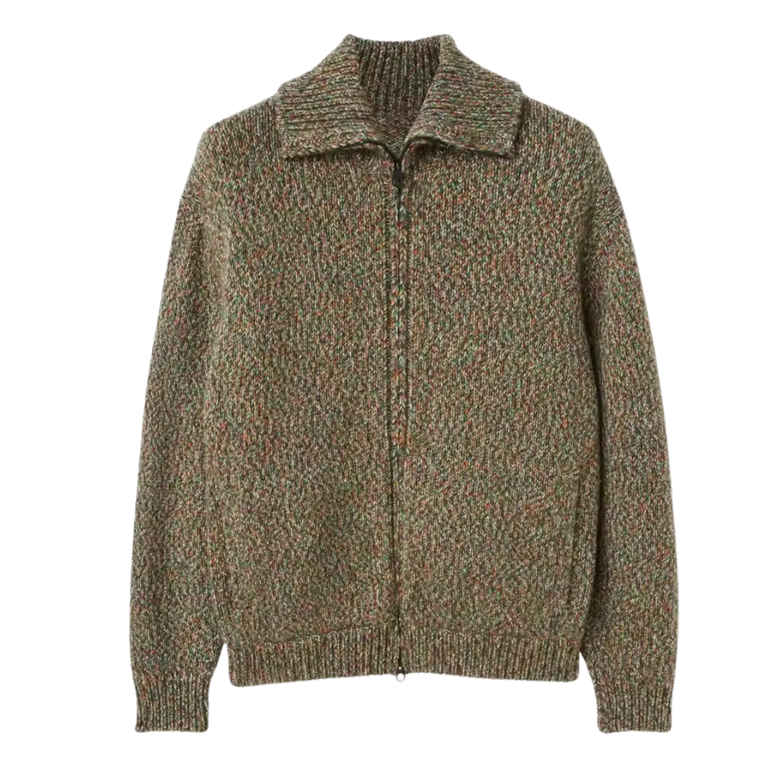 La Baule™ | BOMBER ZIPPÉ EN LAINE D'ALPAGA